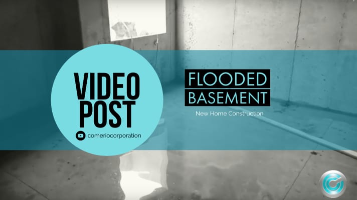 Video post - flooded basement