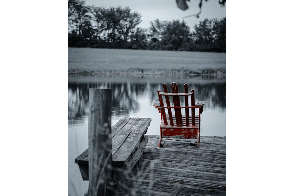 Pond And Wooden Dock On A Peaceful Build On Your Land Homesite