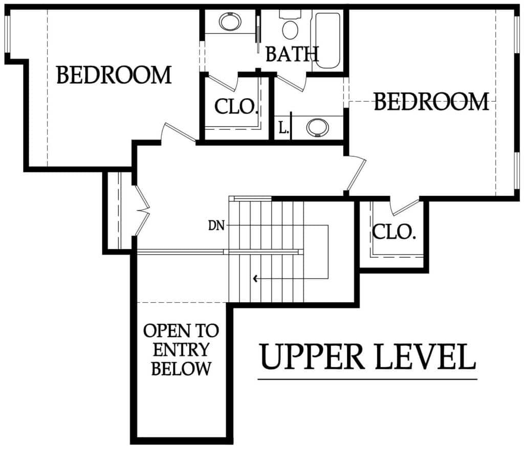 Varese Home Plan - ElevD-GR-Upper