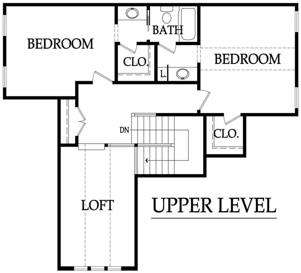 Varese II Home Plan - GR-Upper
