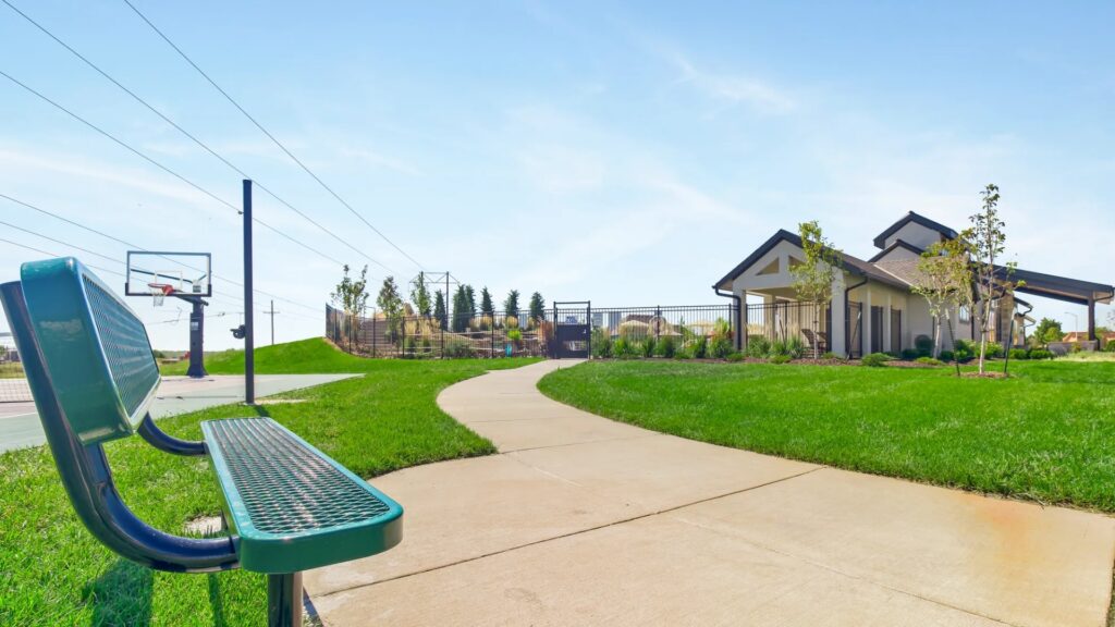 Outdoor Seating Area At The Villas At Mission Ranch