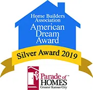 2019 American Dream Silver Award from the Home Builders Association of Greater Kansas City