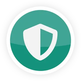 Security icon representing home safety and security features