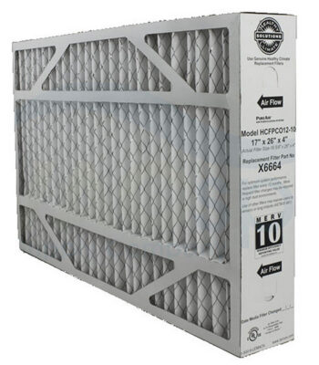 MERV 4 Pleated HVAC Air Filter For Home Heating And Cooling System