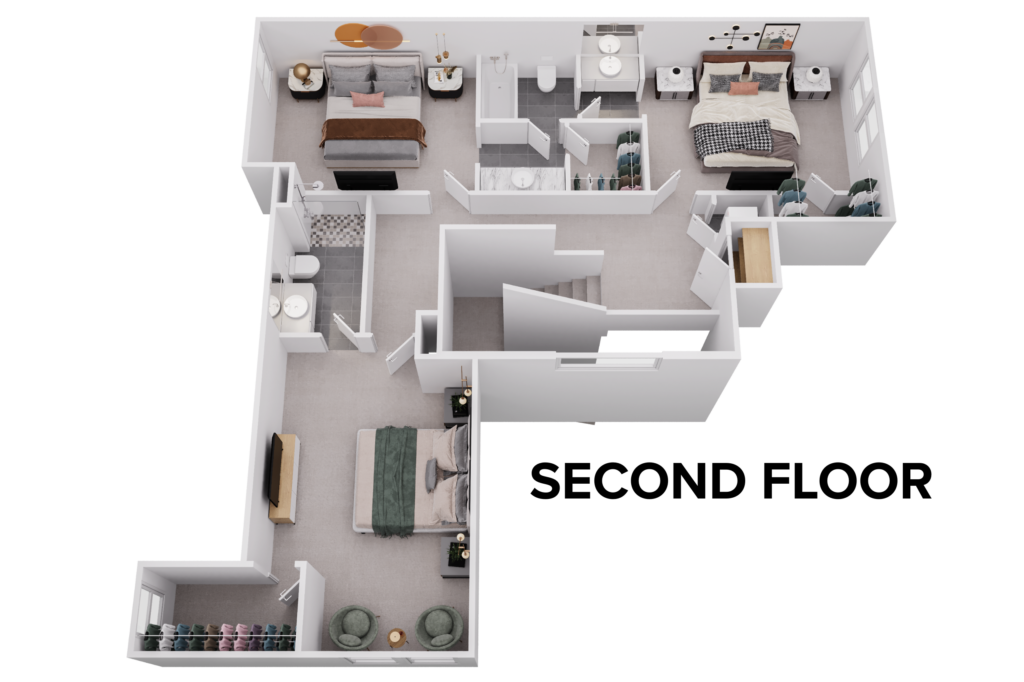 Varese III Floor Plan Second Floor Layout By Comerio Homes