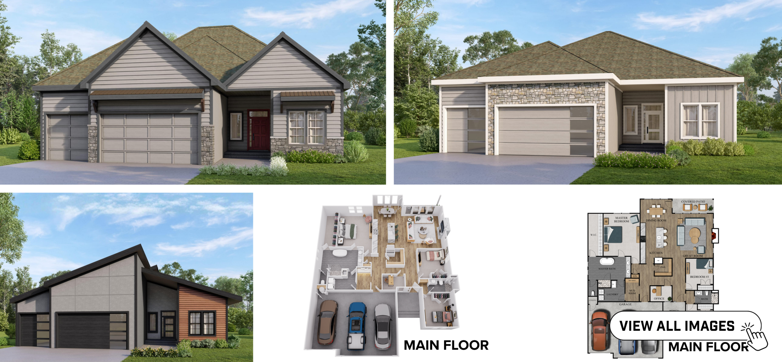Comerio Homes Matilda floor plan elevations and layout