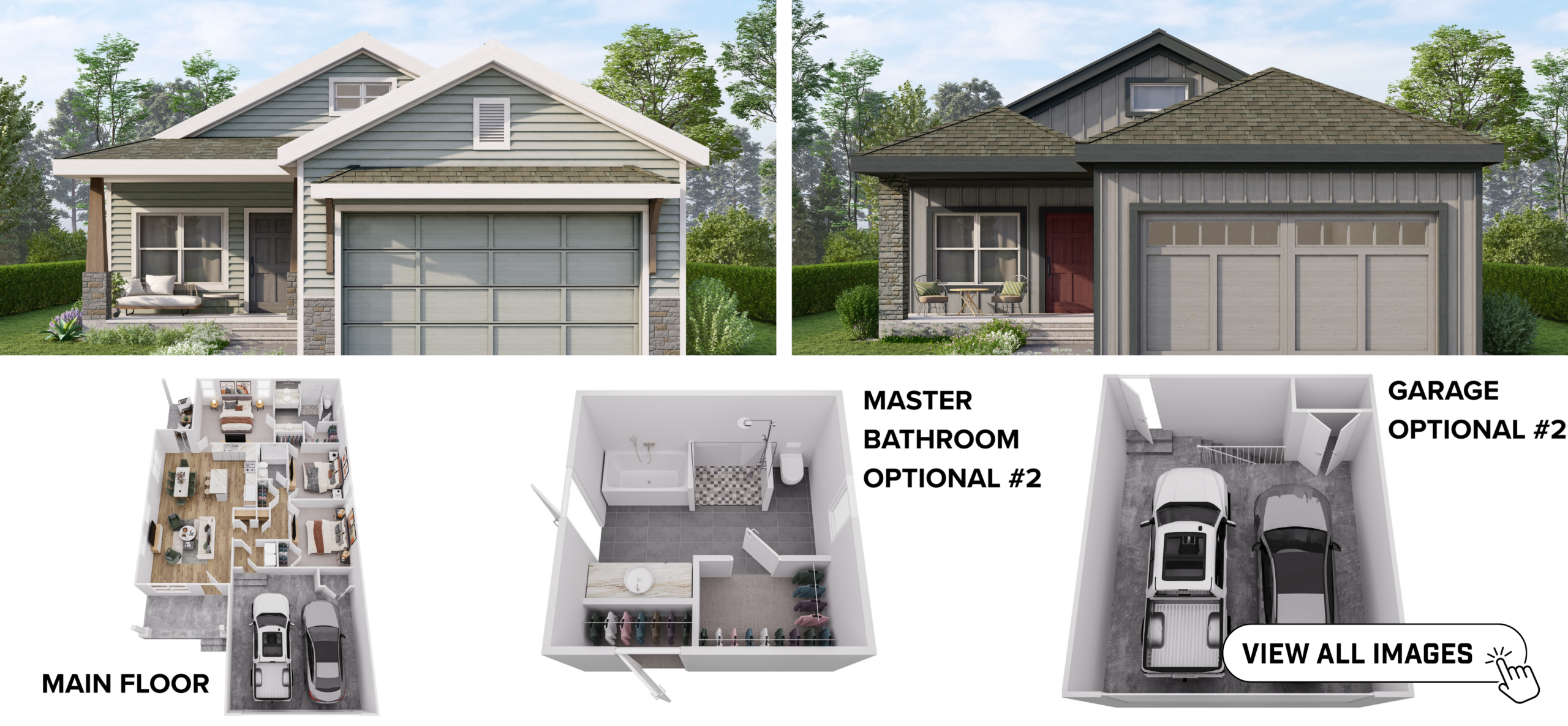 Comerio Homes Paolo floor plan elevations and layout