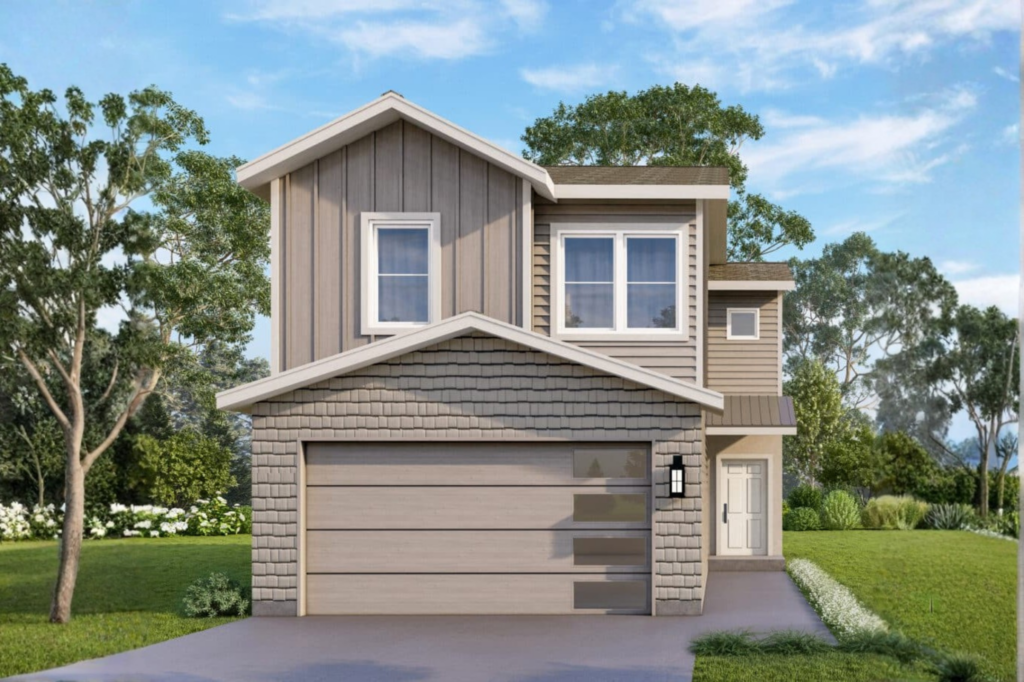 Rockville SF 3D Elevation A By Comerio Homes