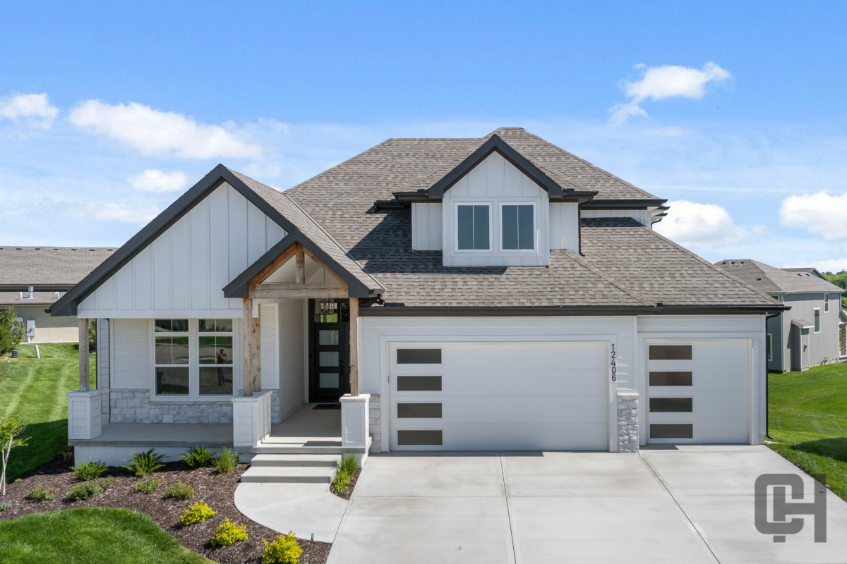 Move-in Ready Home By Comerio Homes Showcasing An Available Home With Modern Exterior Design