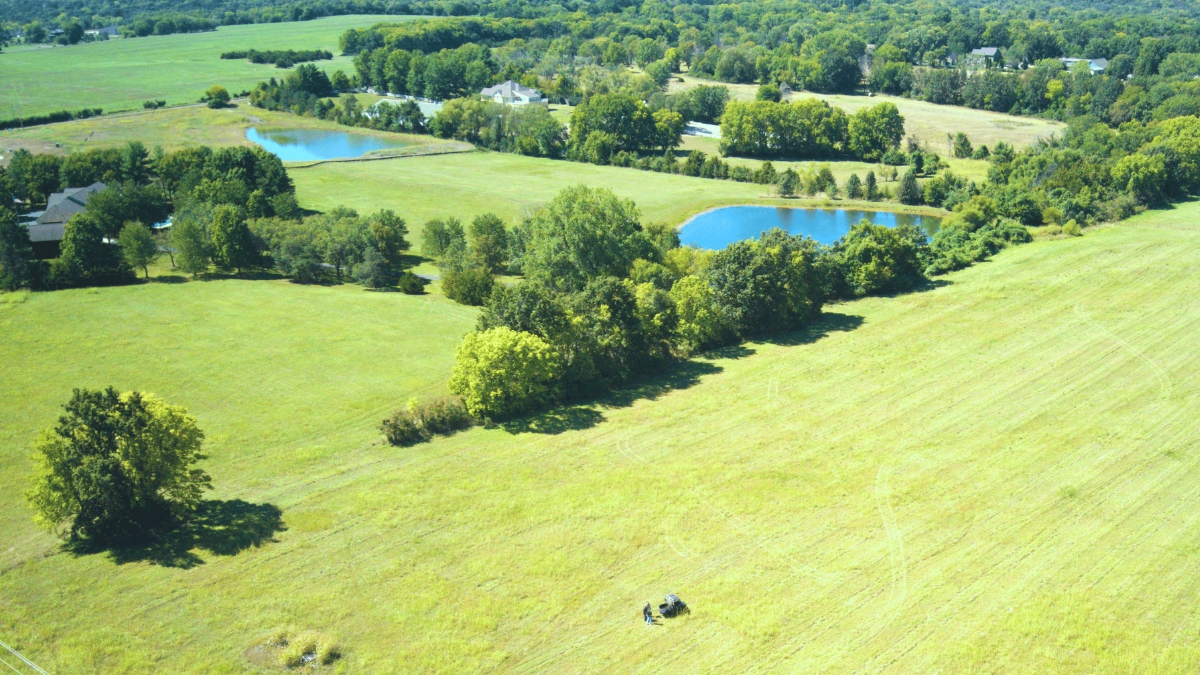 Aerial View Of Undeveloped Land Showing Potential For Residential Development With Comerio Homes