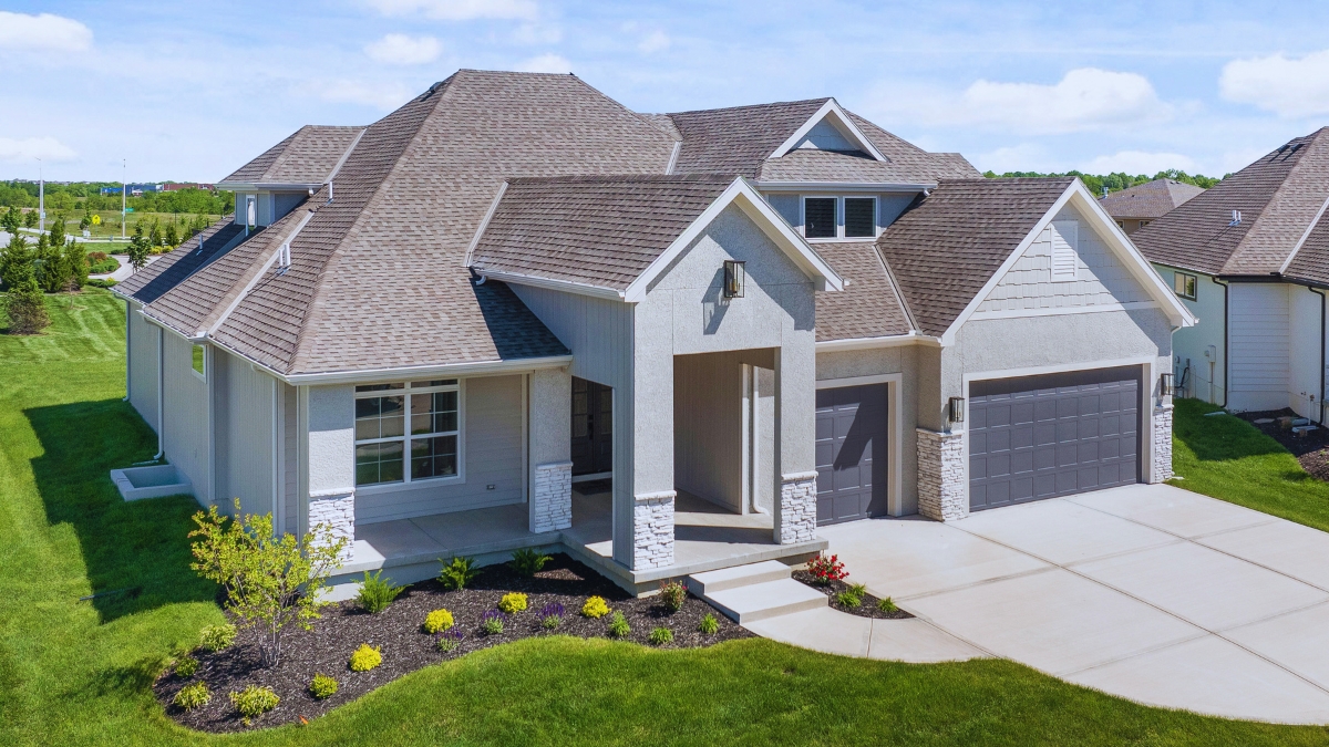 Exterior View Of The Varese Plan Home Built By Comerio Homes