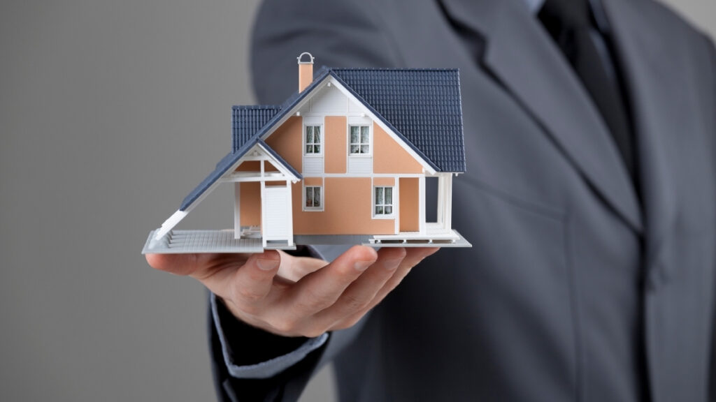 Illustration representing the role of a home builder in the new home construction process