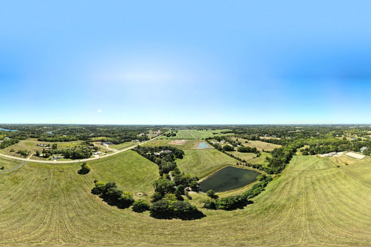 Overview Of Land Prepared For A Build On Your Land Project