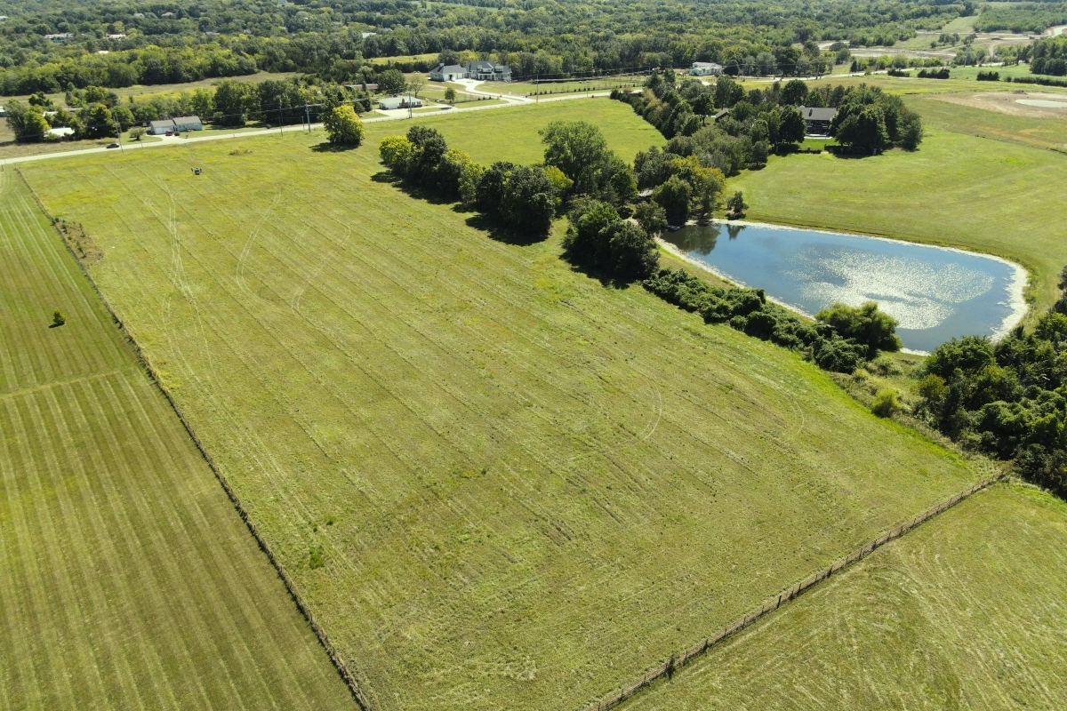 Aerial View Of Land Used For A Build On Your Land Project