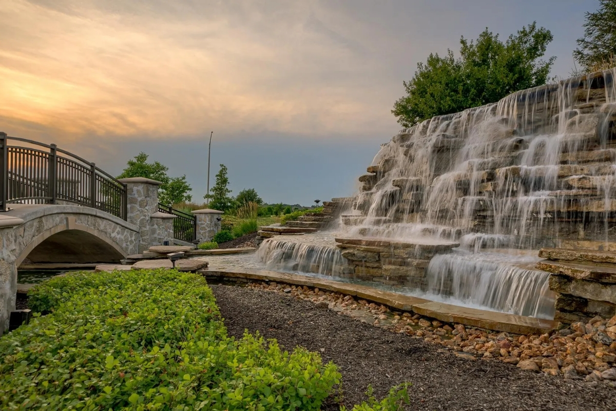 Park and green space near Kansas City new home communities