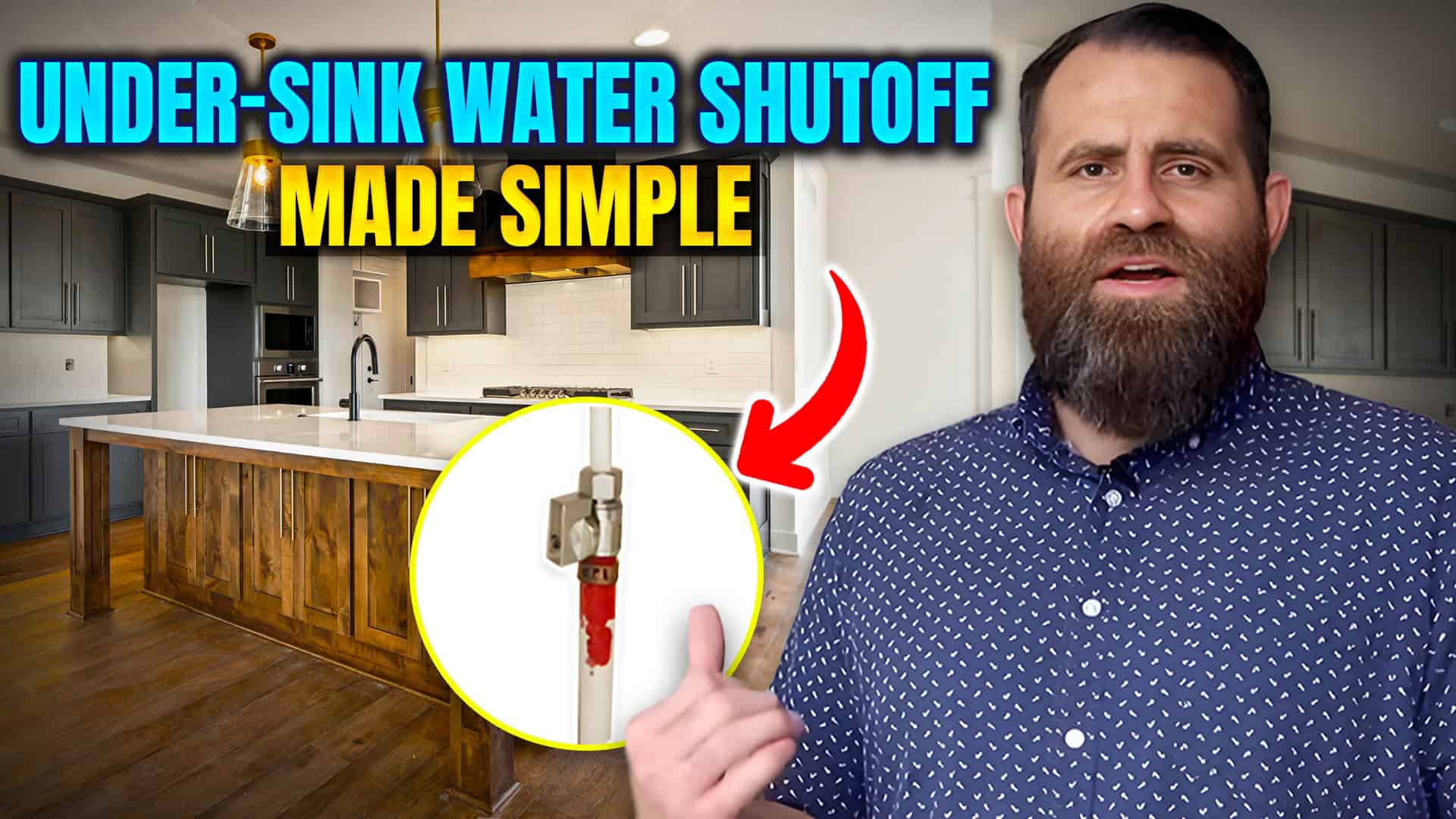 How To Locate And Use The Under-sink Water Shutoff Valve
