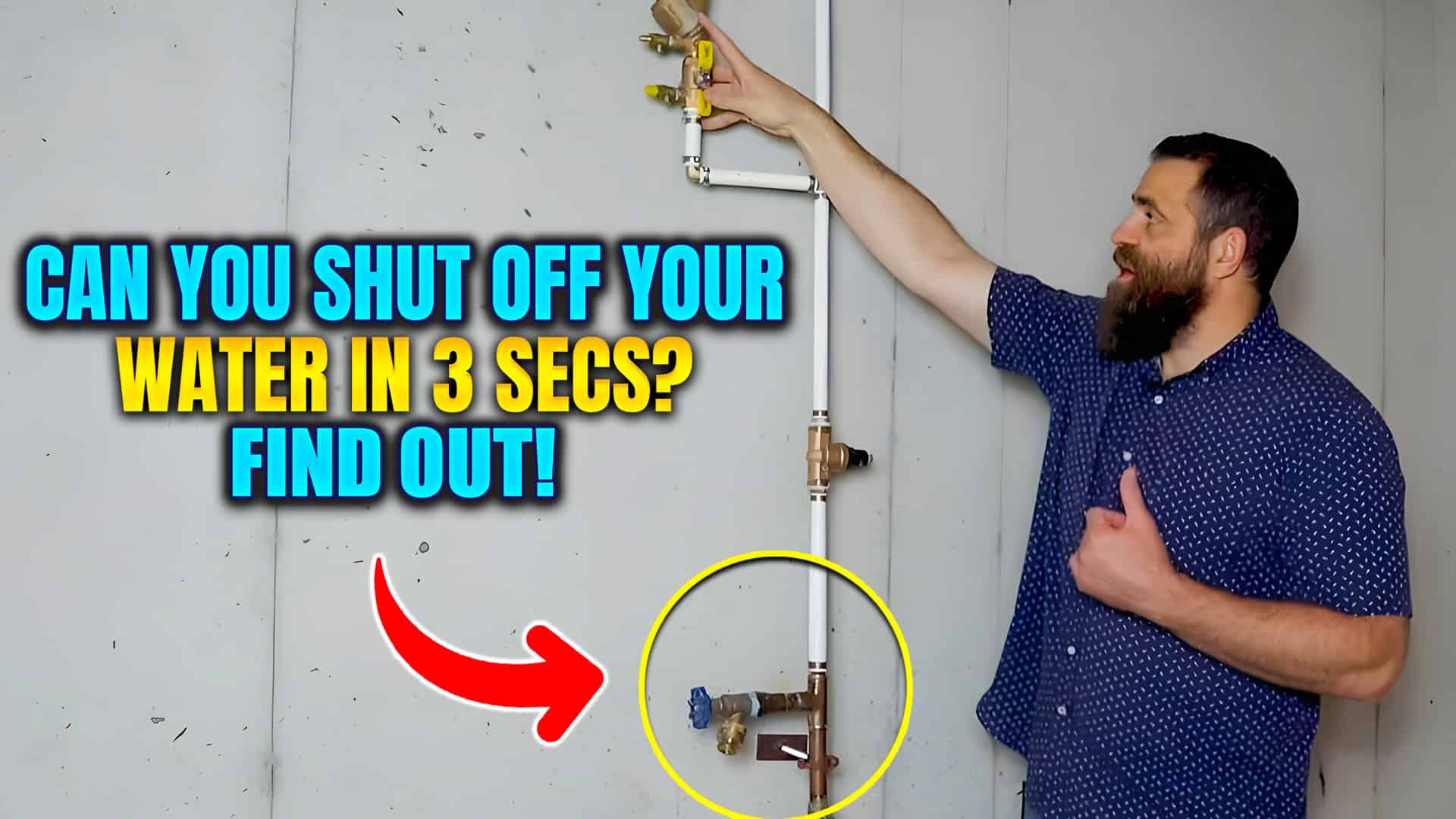 How To Quickly Shut Off Your Home’s Main Water Supply